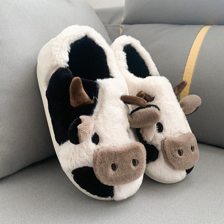 Mune | Animal print slippers