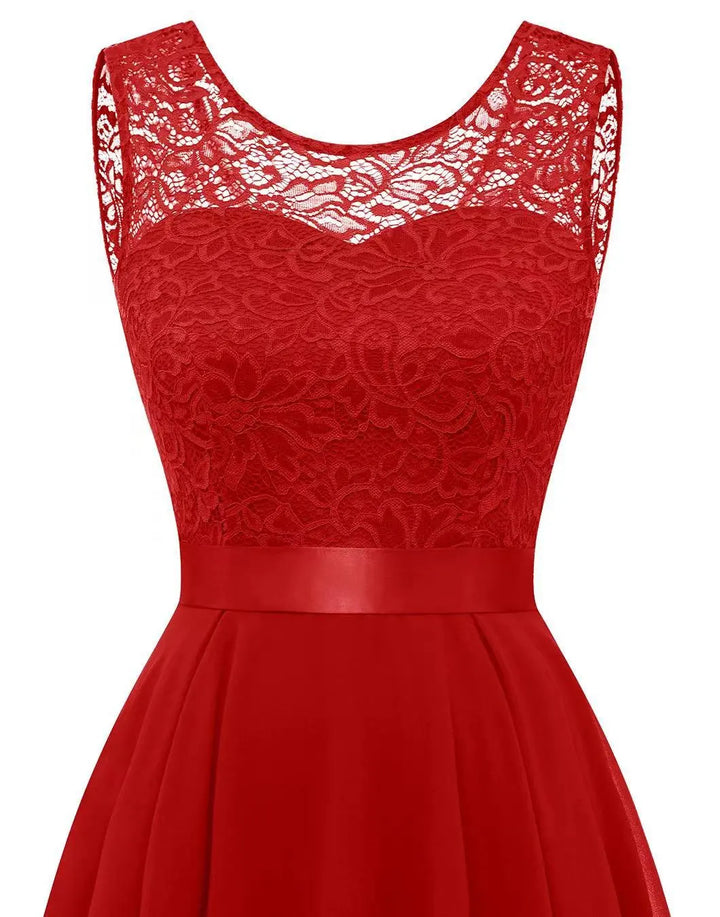 Women Wedding Guest High Low Dress