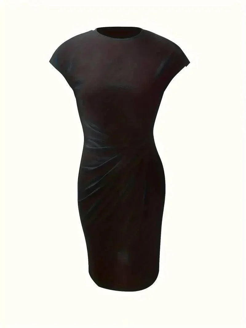 Mune Fashion | Comfortable dress with round neck for women