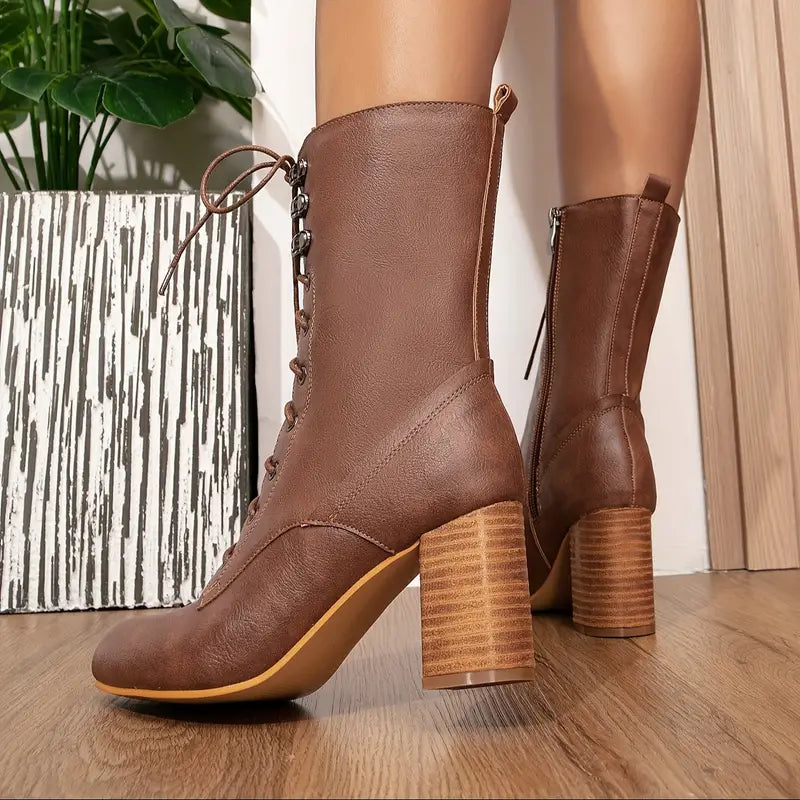 Mune | Velvet Ankle Boots for Women
