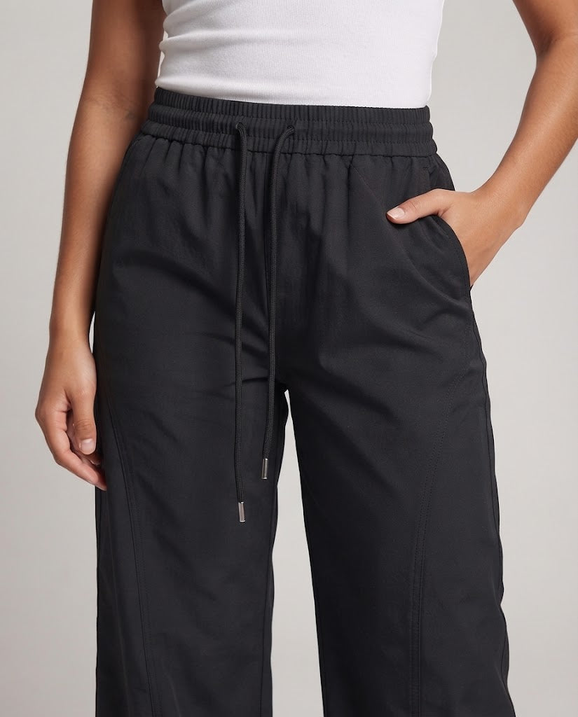Women's Comfortable and Stylish Casual Pants with Elastic Waistband Mune Fashion