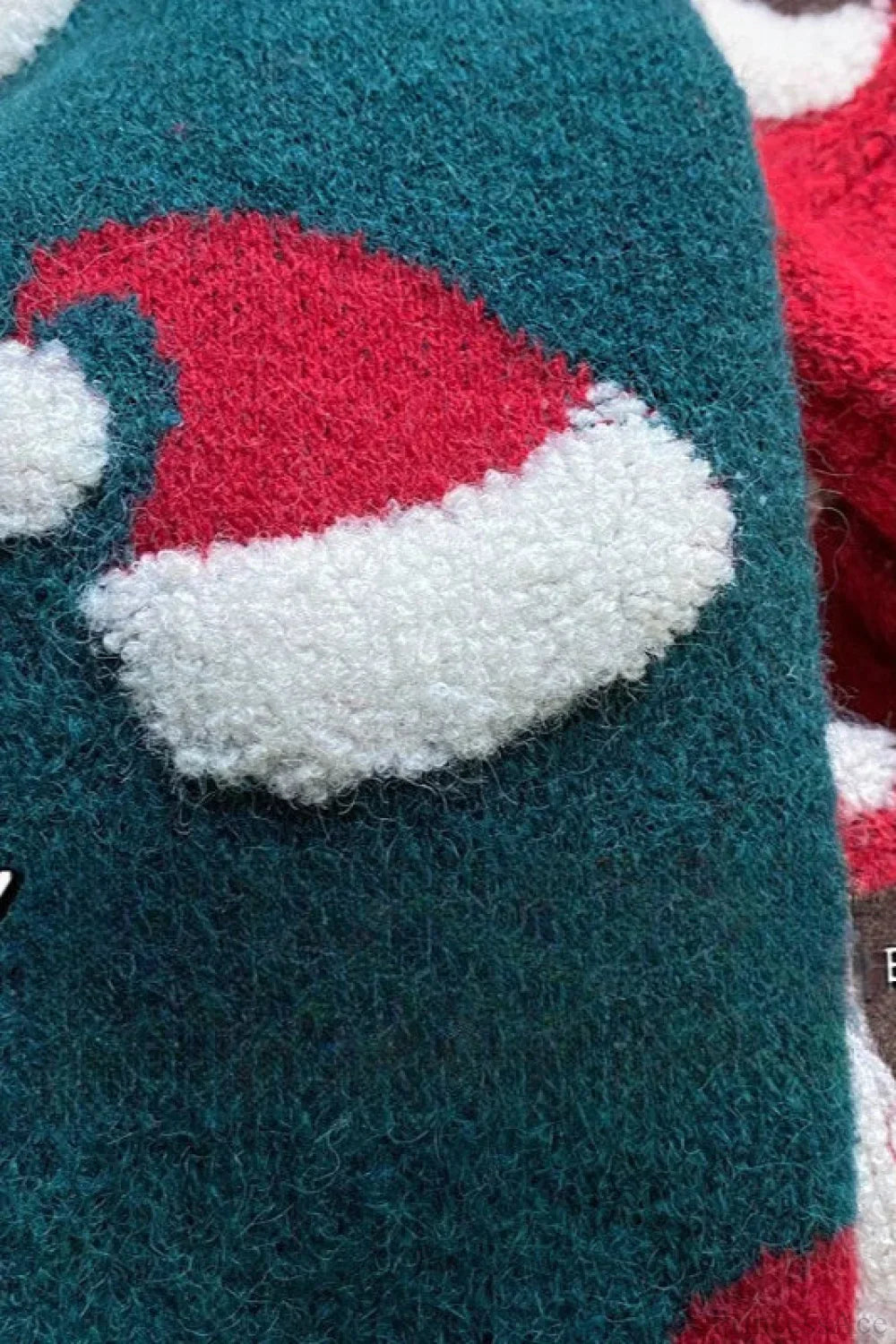Mune | Christmas Stocking Snowflake Loose Sweater