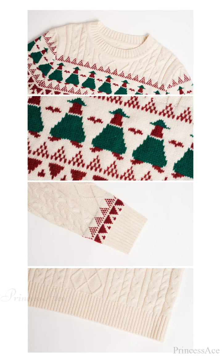 Mune | Christmas Tree Vintage Fair Isle Sweater