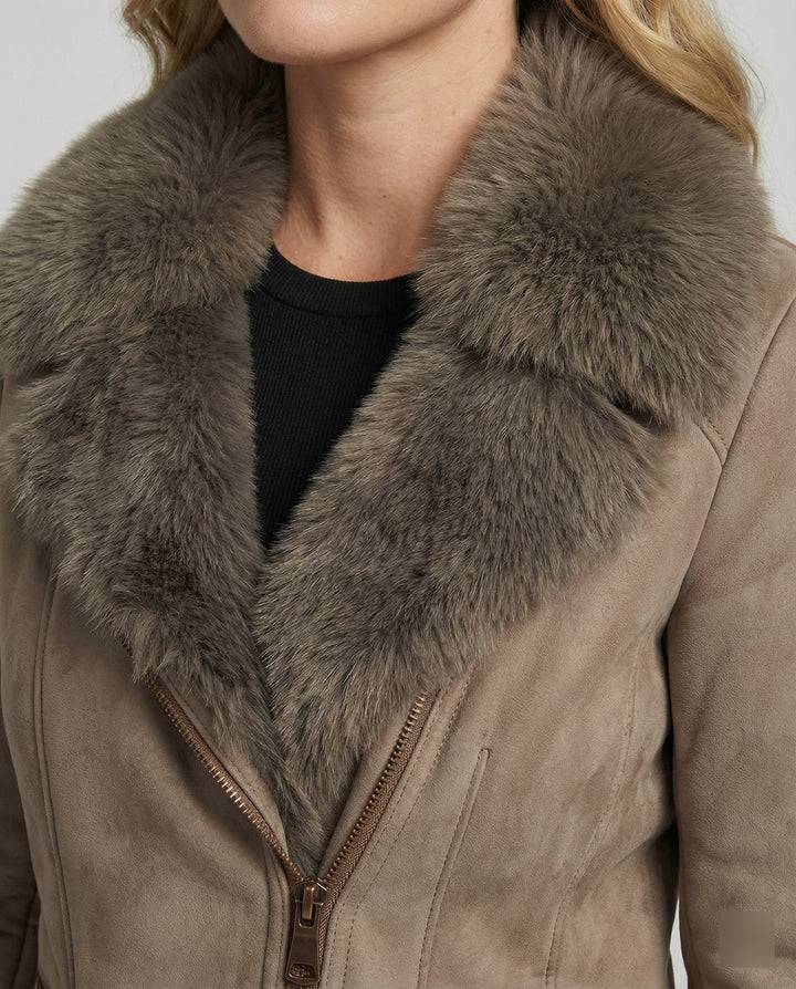 Mune Fashion | Winter jacket with elegant collar for winter