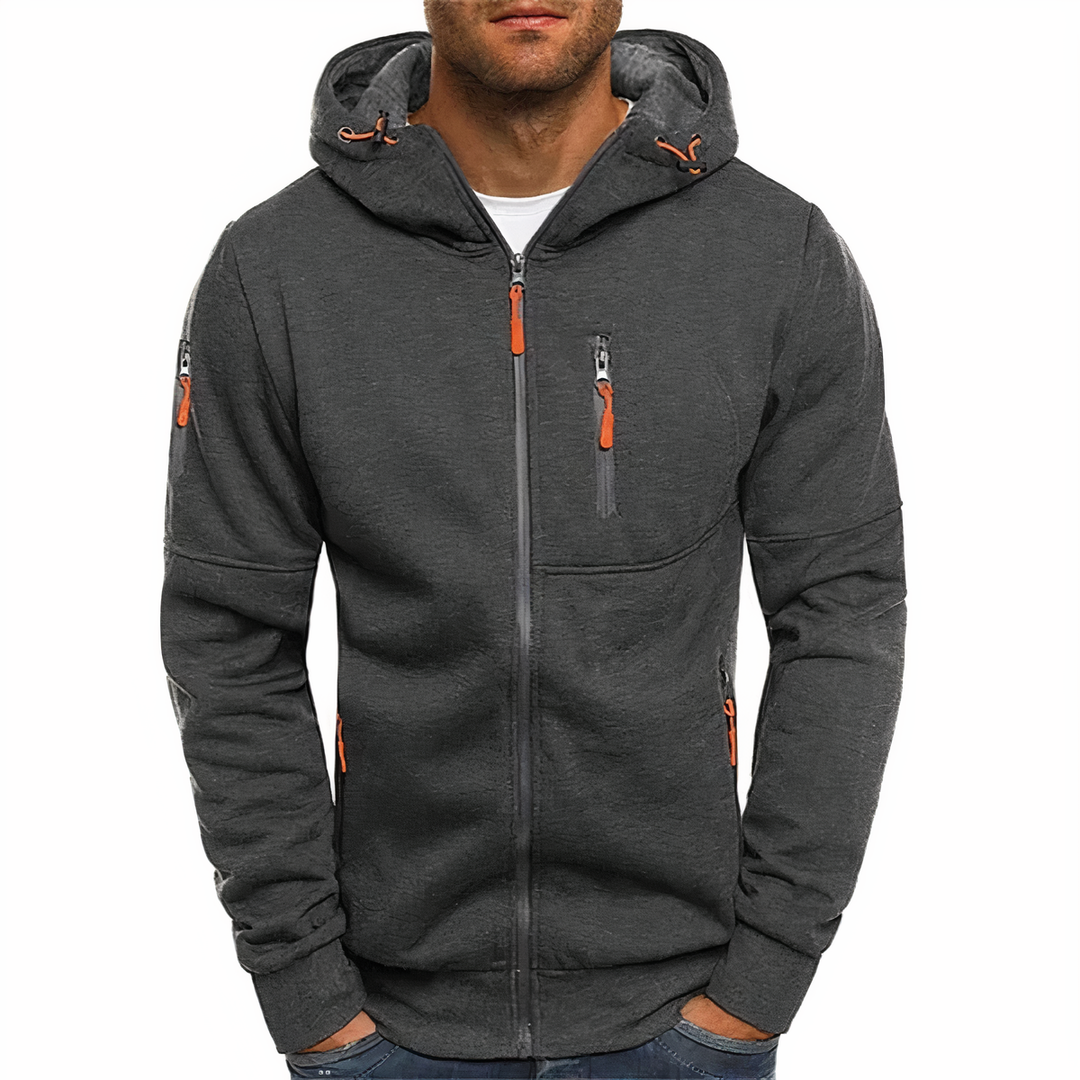 Mune | Hooded Shirt with Zipper