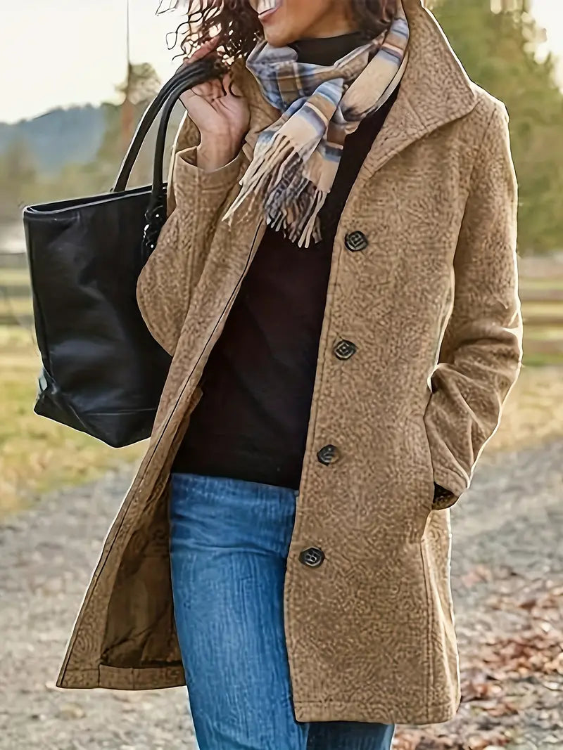 Mune | Coat with a range woven