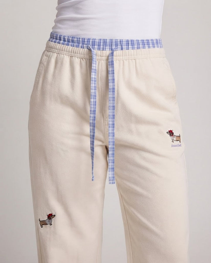Women Comfortable and Loose Cotton Pants Mune Fashion
