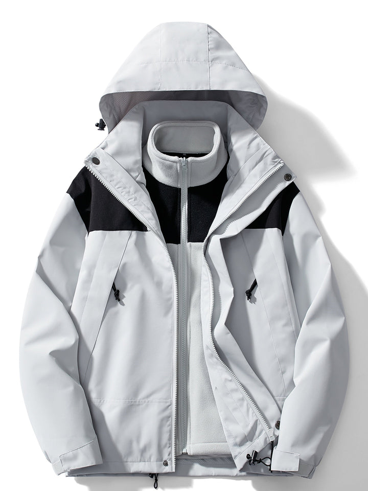 Mune | 3-In-1 Fleece Winter Jacket with Hood for Women