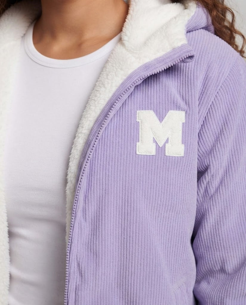 Women's Fleece Jacket with Hood Mune Fashion