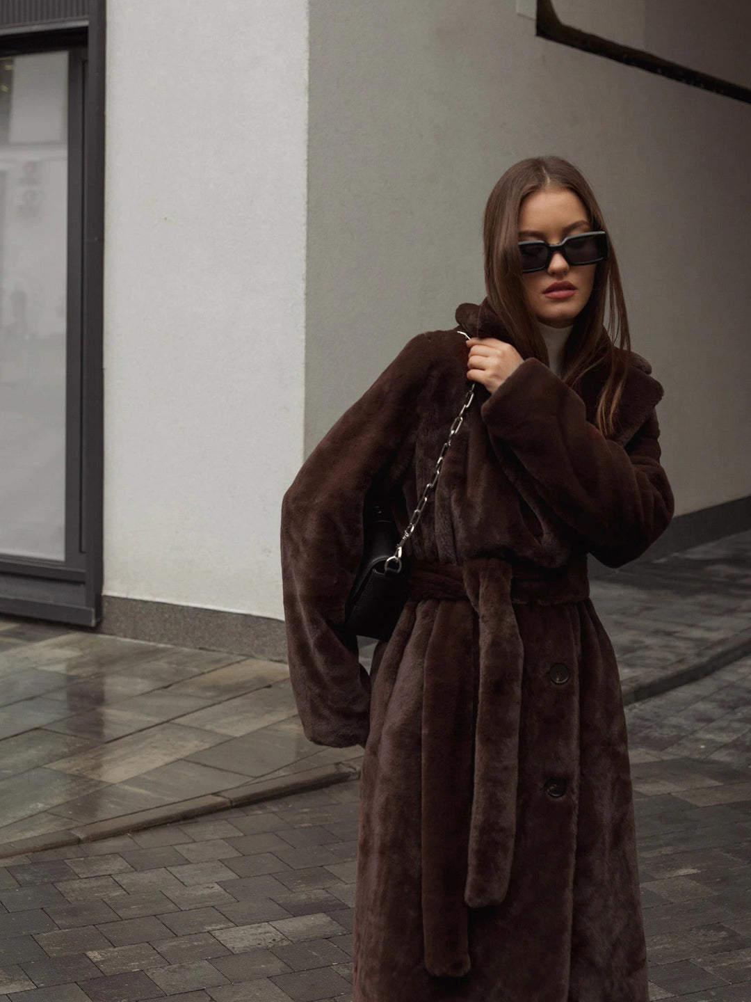 Mune | Long Coat with Elegant Shape