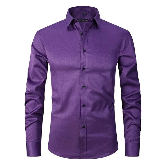Mune Fashion | The Non-Iron Stretch Shirt
