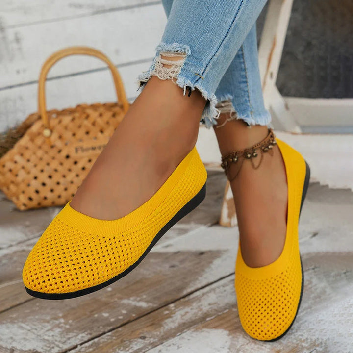 Casual Breathable Flat Shoes Mune Fashion