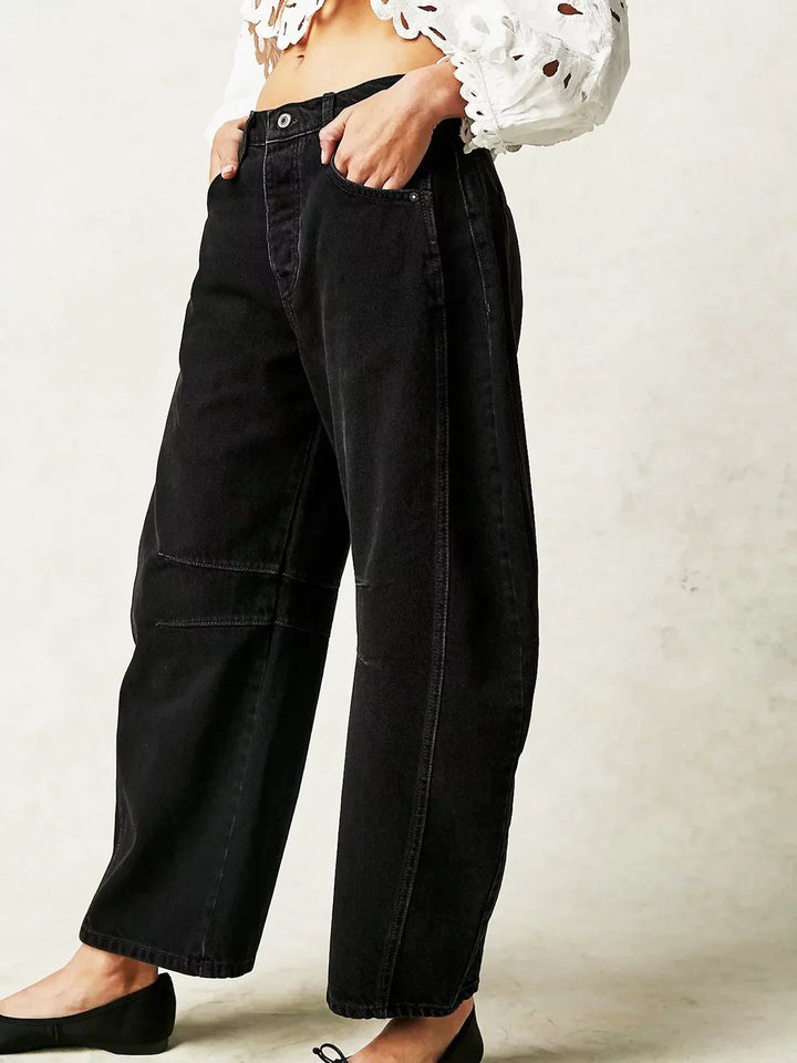 Mune Fashion | Barrel Jeans