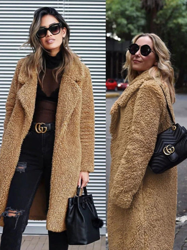 Mune | Hidden Pocket Teddy Coat
