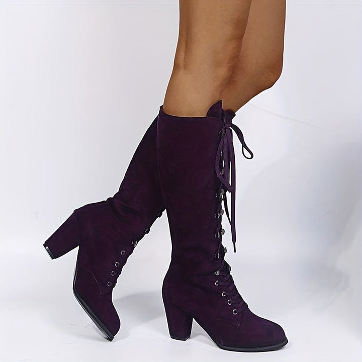 Mune | Knee-High Comfortable Long Winter Boots for Women