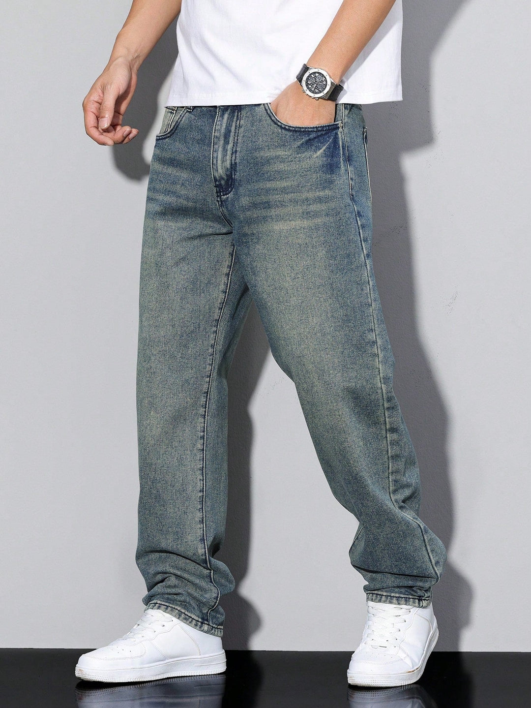 Mune | Men's jeans Daan in solid color - Casual all-rounder for any occasion