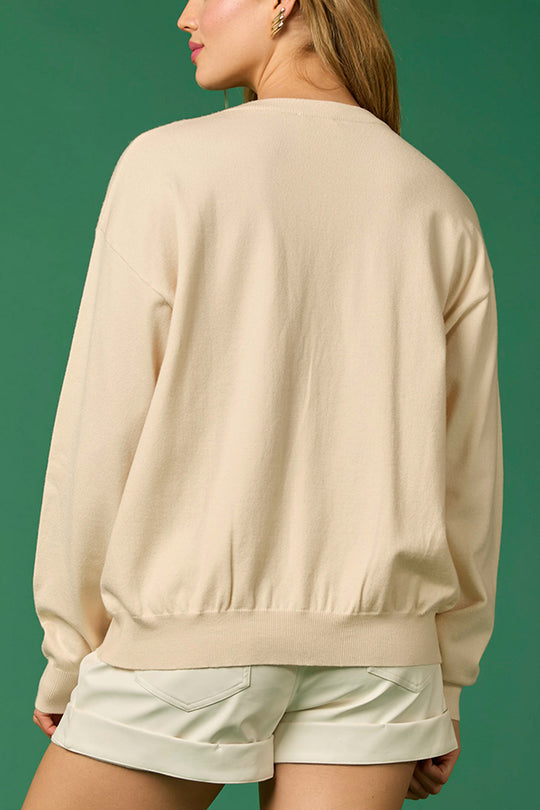 Mune | Christmas Soldier Sequin Fashion Casual Sweatshirt