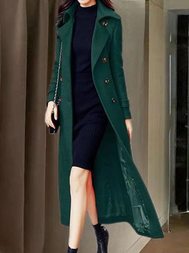 Mune | Long Coat with Belt for Women Ideal for Winter