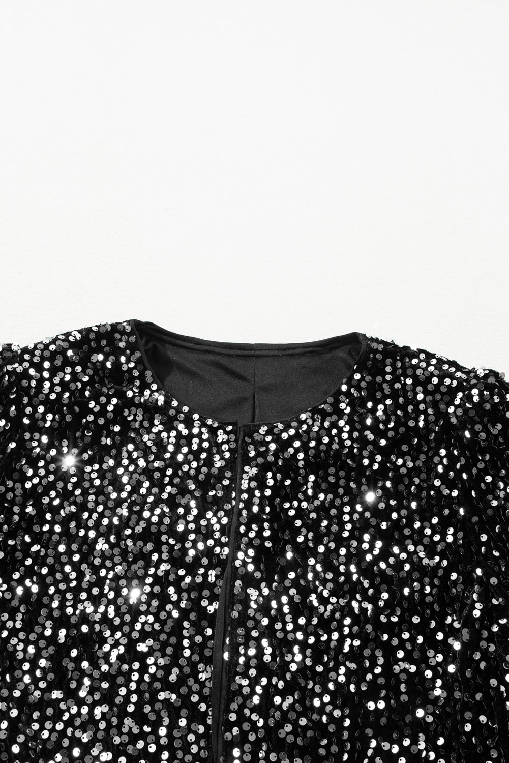 Mune | Jacket With Sequins And Open Front