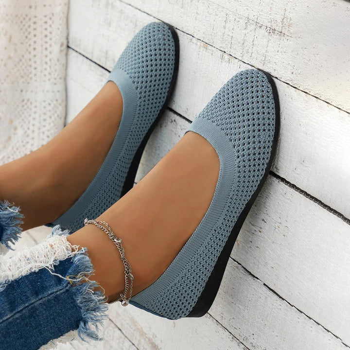 Casual Breathable Flat Shoes Mune Fashion