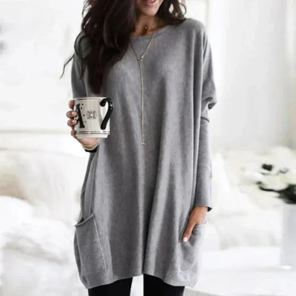 Mune | Casual Long Sleeve Long Sweater