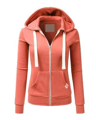 Fleece Women's Hoodie Zip