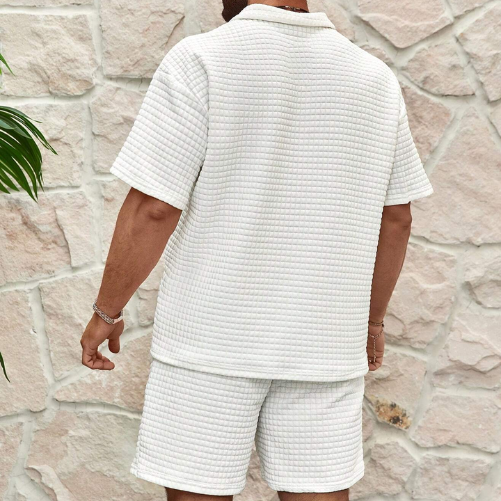 Mune Fashion | Luxurious Summer Set for Men Polo and Shorts