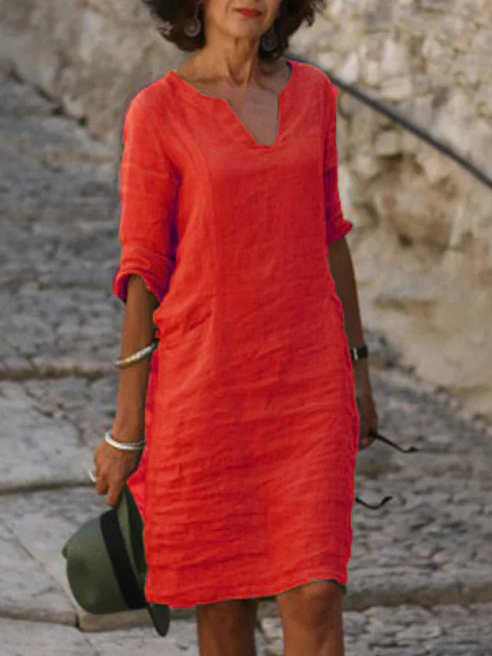 Casual midi dress