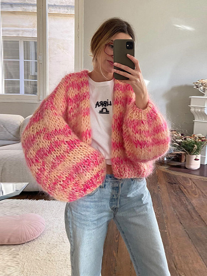 Mune | Colorful Patchwork Cardigan for Women