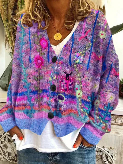Mune | Colorful & Stylish Printed Jacket with Buttons