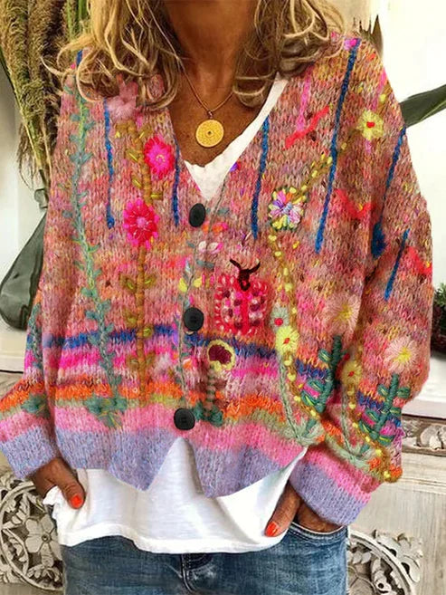 Mune | Colorful & Stylish Printed Jacket with Buttons