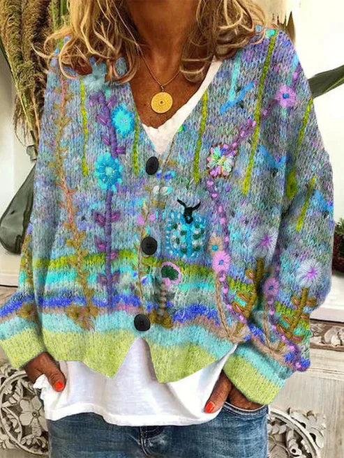 Mune | Colorful & Stylish Printed Jacket with Buttons