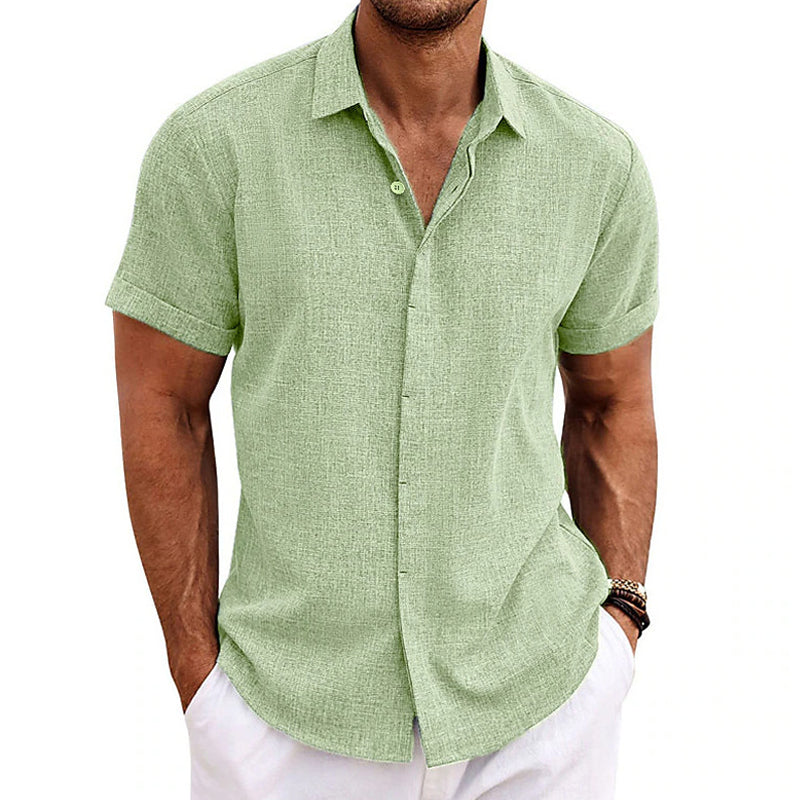 with short sleeves made of cotton - Luca