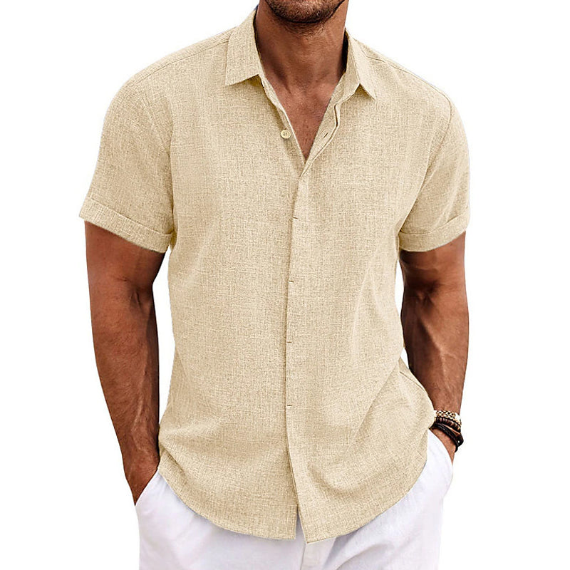 with short sleeves made of cotton - Luca
