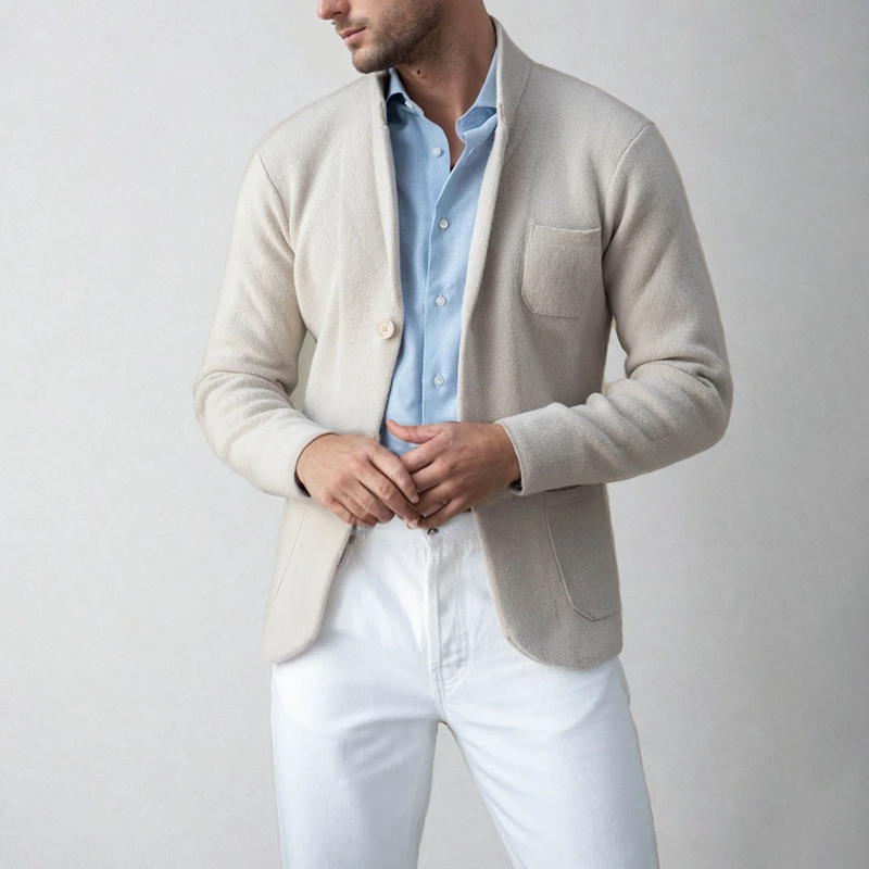 Men’s Modern Casual Knit Cardigan