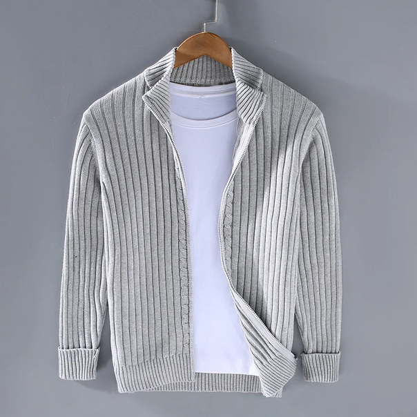 Mune | Turtleneck Knitted Jacket for Men