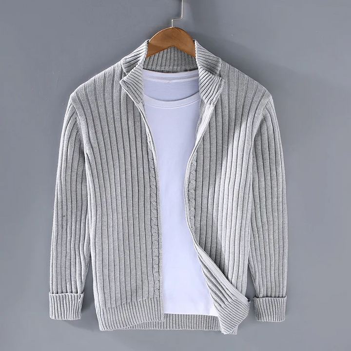 Mune | Turtleneck Knitted Jacket for Men