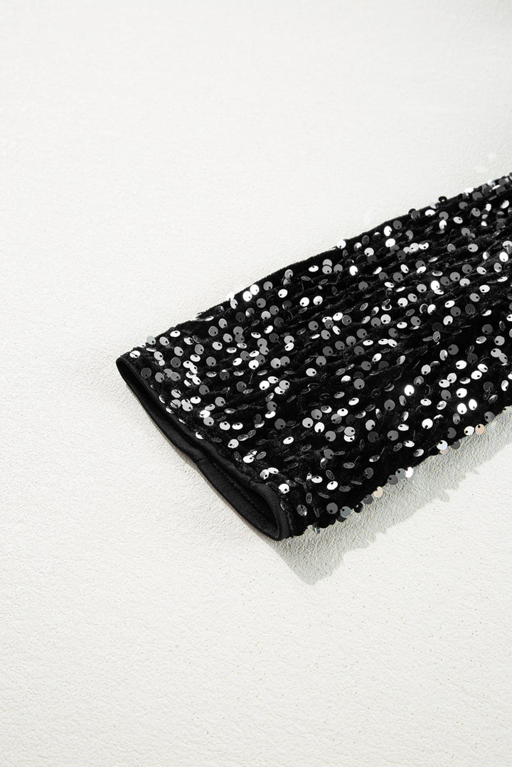 Mune | Jacket With Sequins And Open Front