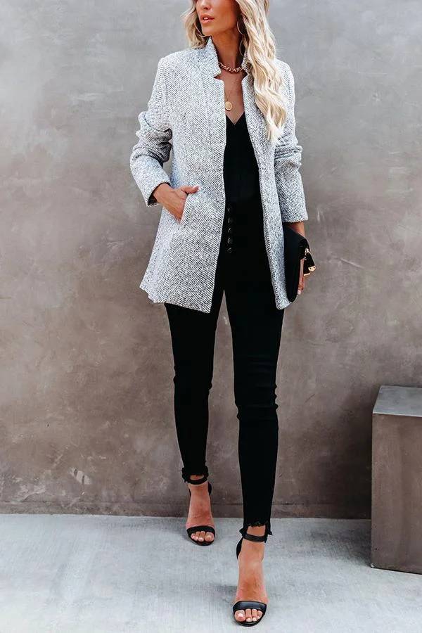 Mune | Casual Monochrome Jacket