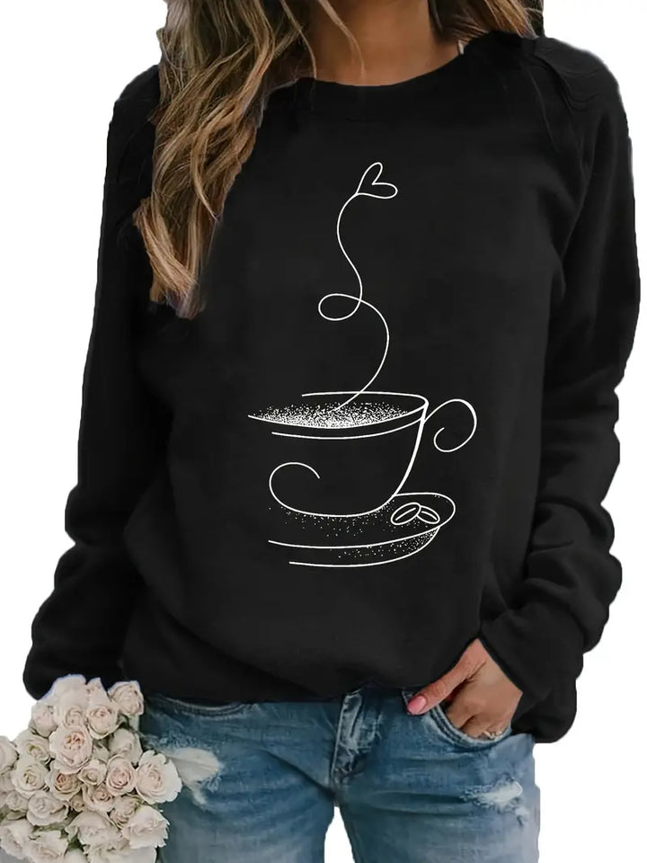 Mune | Cozy Coffee Graphic Sweatshirt