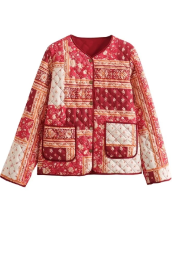 Mune | Printed Cotton Jacket