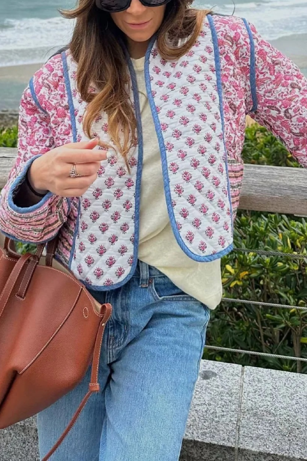 Mune | Reversible Quilted Jacket with Matching Small Cotton Jacket