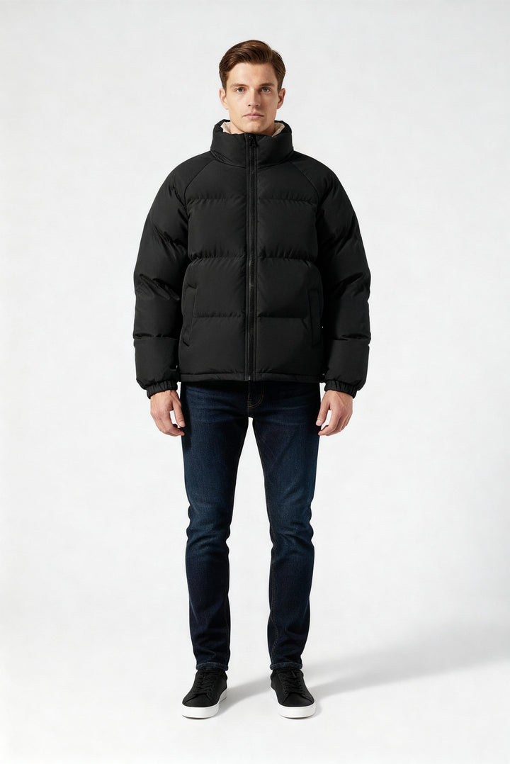 Mune | Fleece-Lined Puffer Jacket