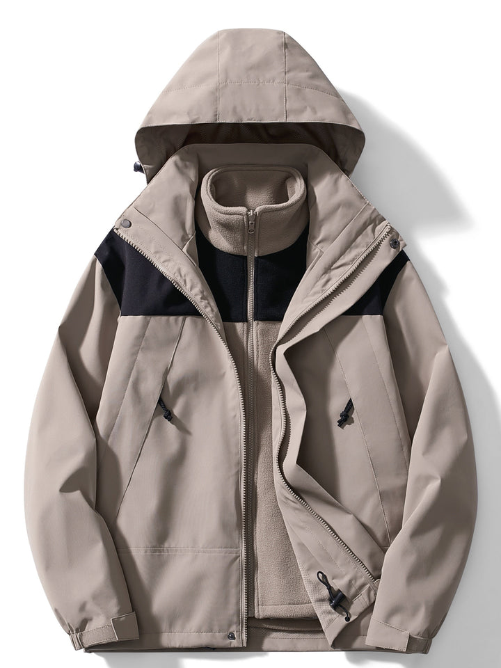 Mune | 3-In-1 Fleece Winter Jacket with Hood for Women