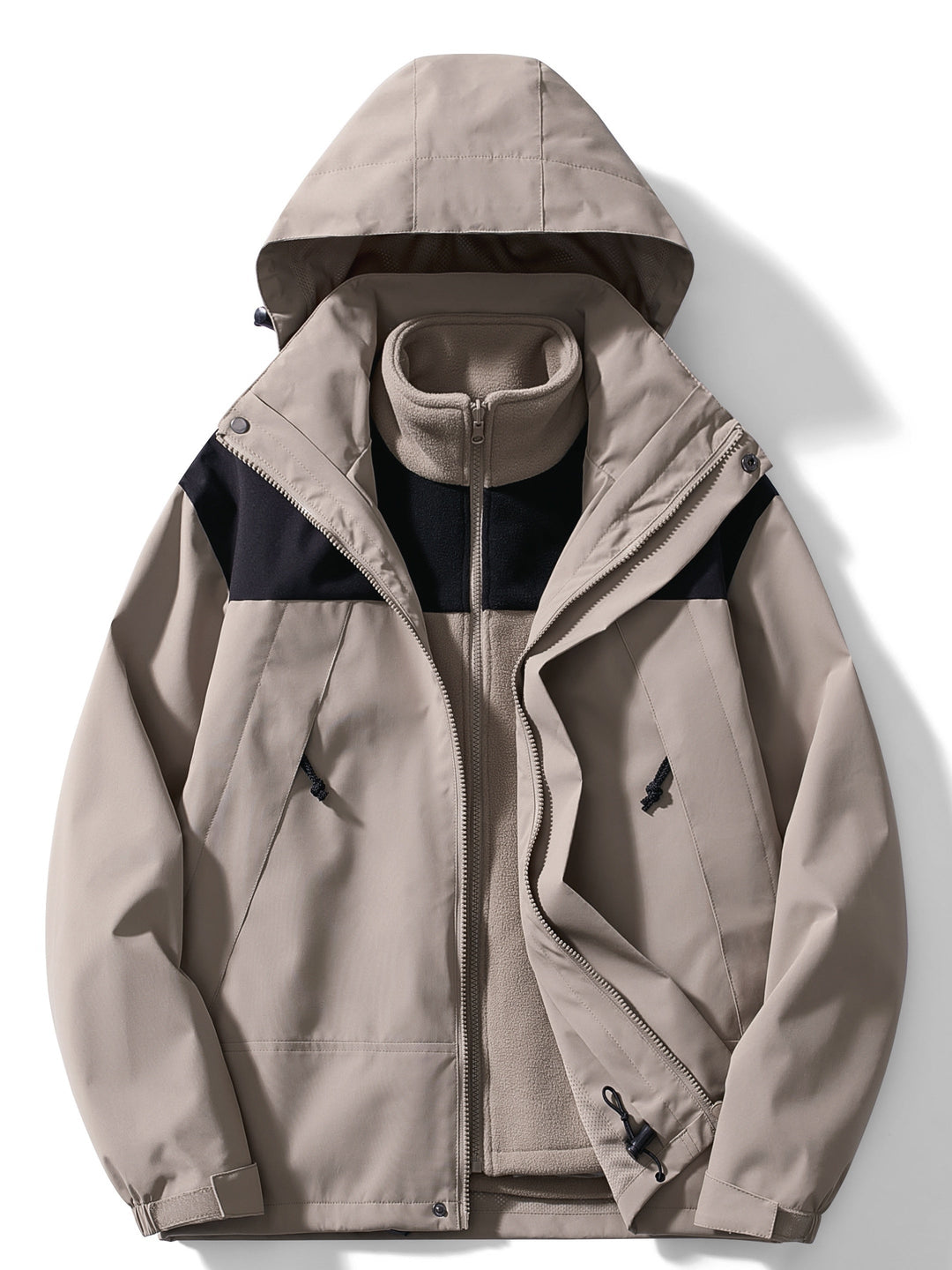 Mune | 3-in-1 Fleece Winter Jacket with Hood for Women