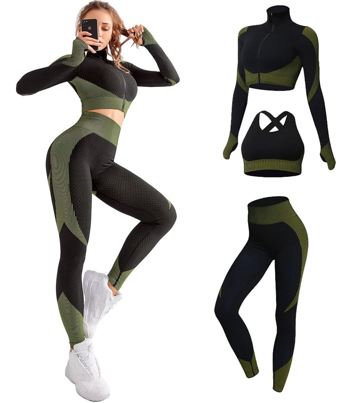 Mune | Seamless Activewear Set (3-Piece)