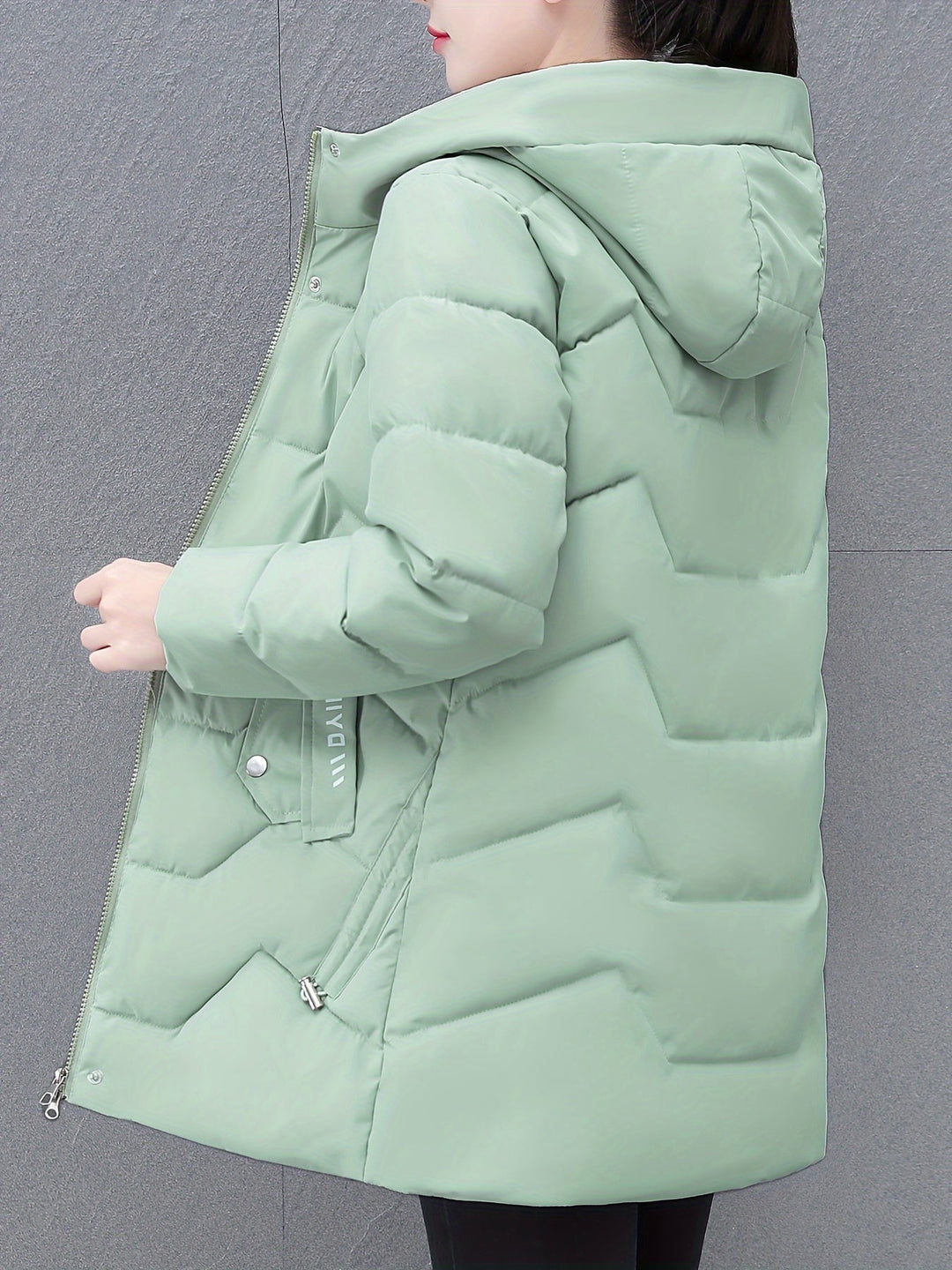 Mune | Long Casual Women's Down Jacket with Hood