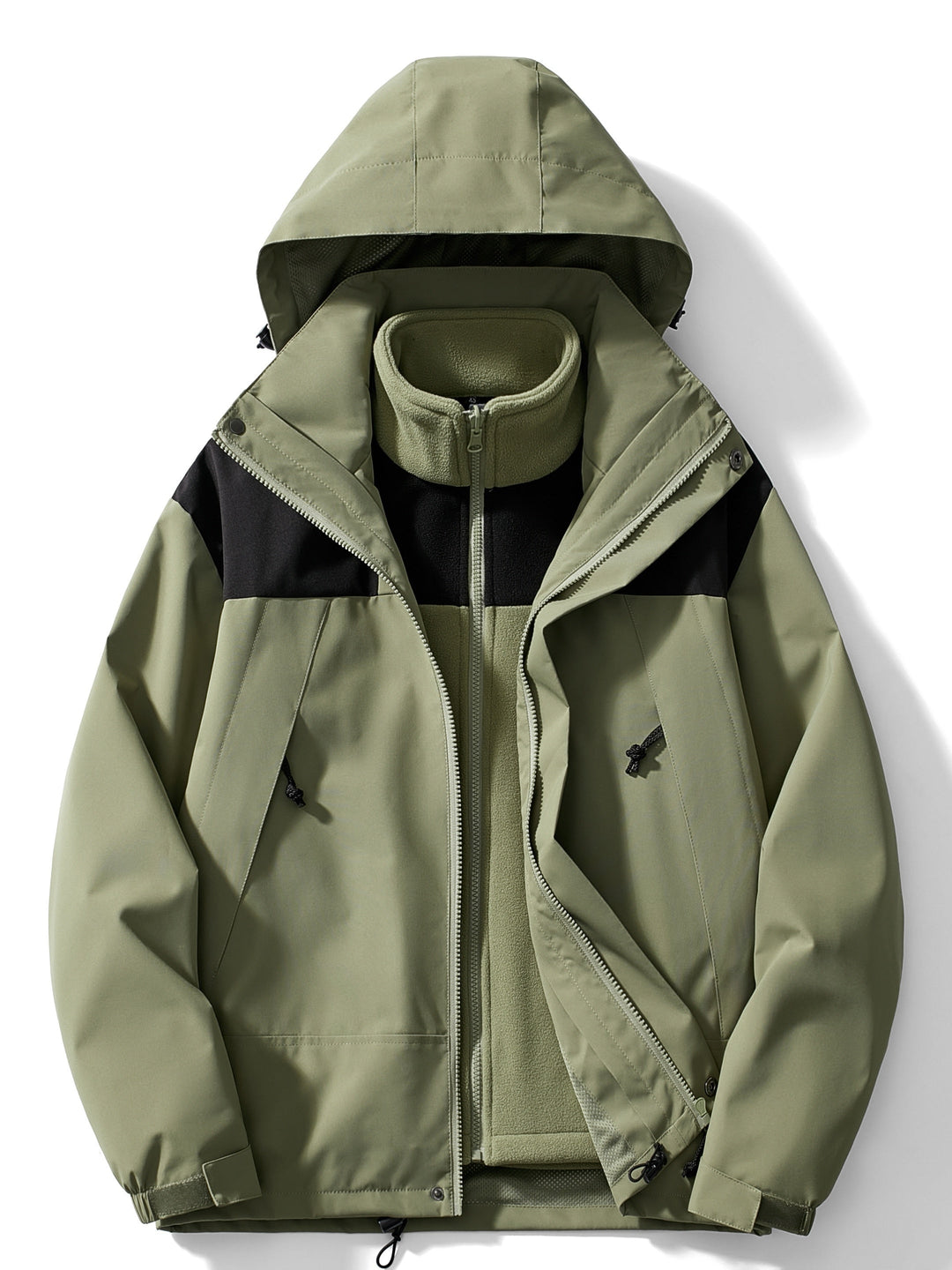 Mune | 3-In-1 Fleece Winter Jacket with Hood for Women