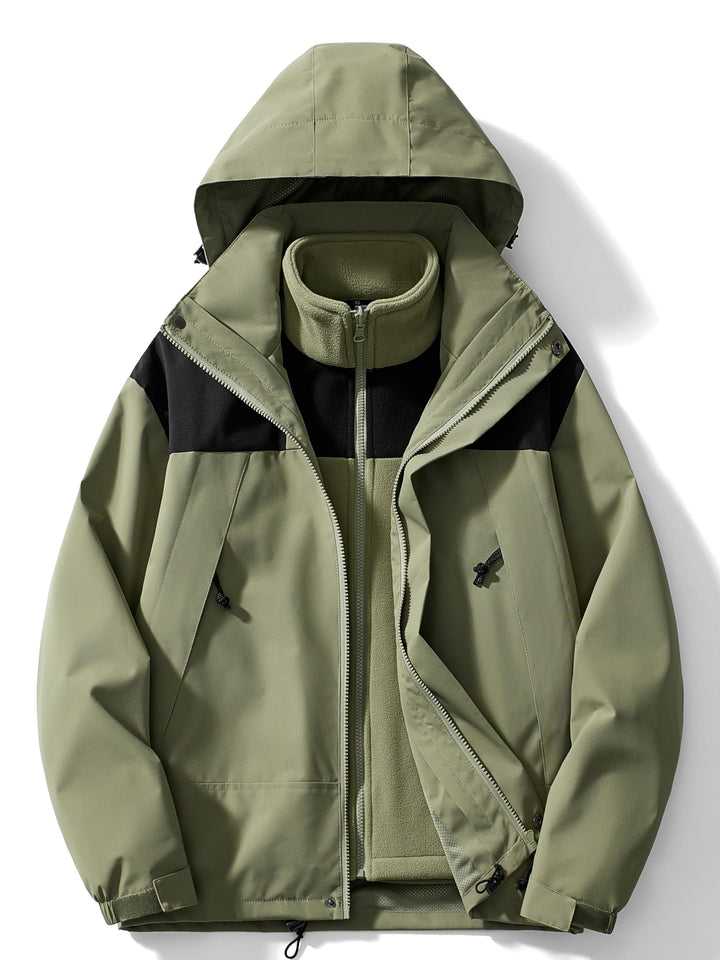 Mune | 3-In-1 Fleece Winter Jacket with Hood for Women