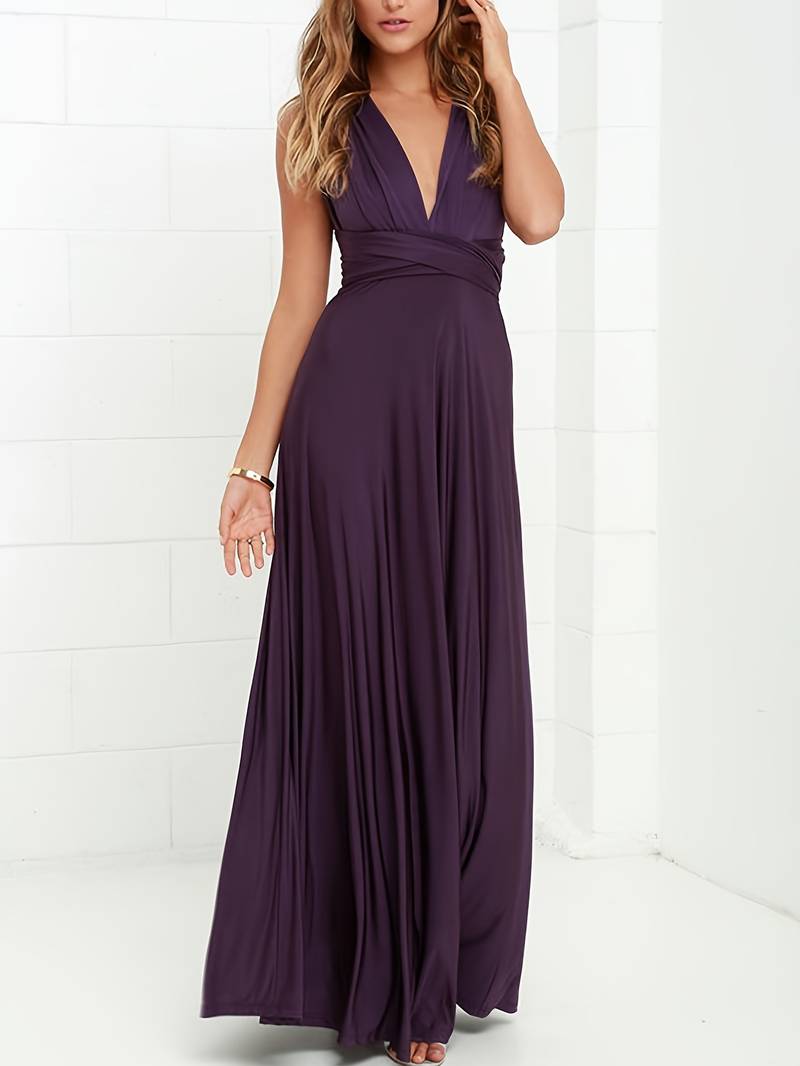 Mune Fashion | Elegant Convertible Maxi Dress